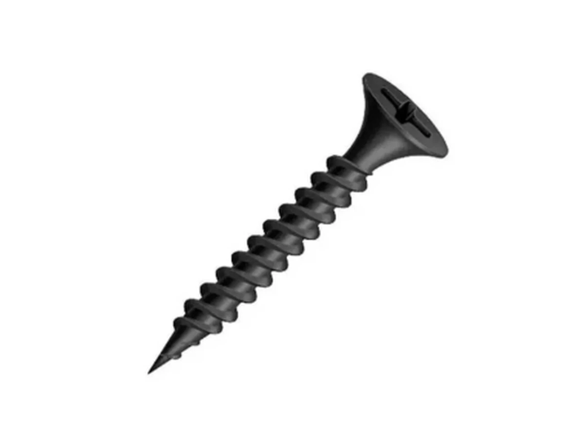 Parafuso preto ponta agulha para drywall